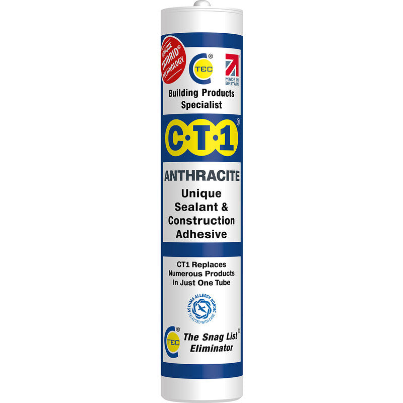 CT1 Adhesive & Sealant 290ml Anthracite