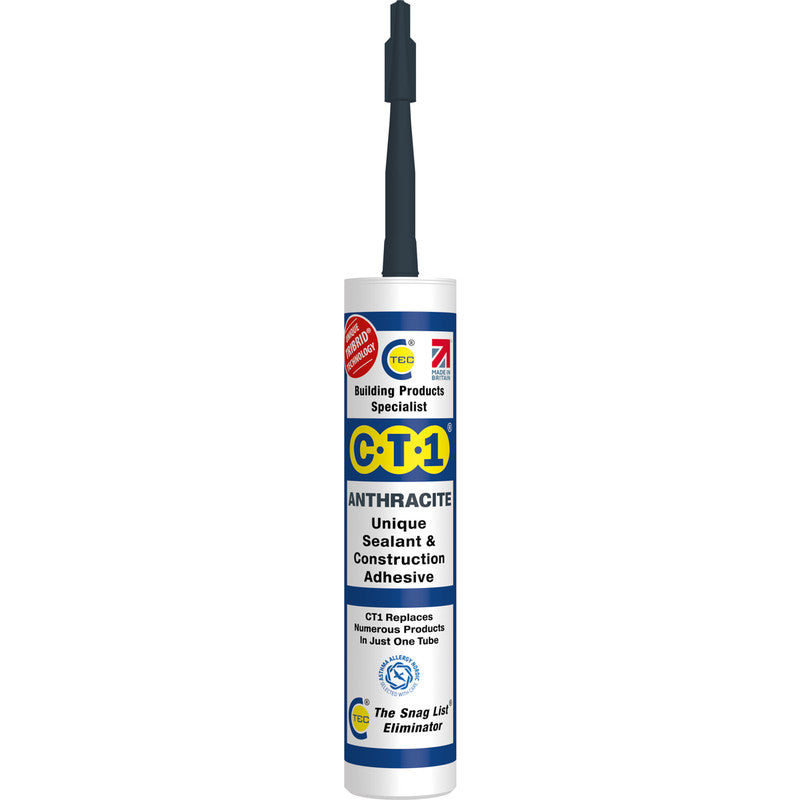 CT1 Adhesive &amp; Sealant 290ml Anthracite
