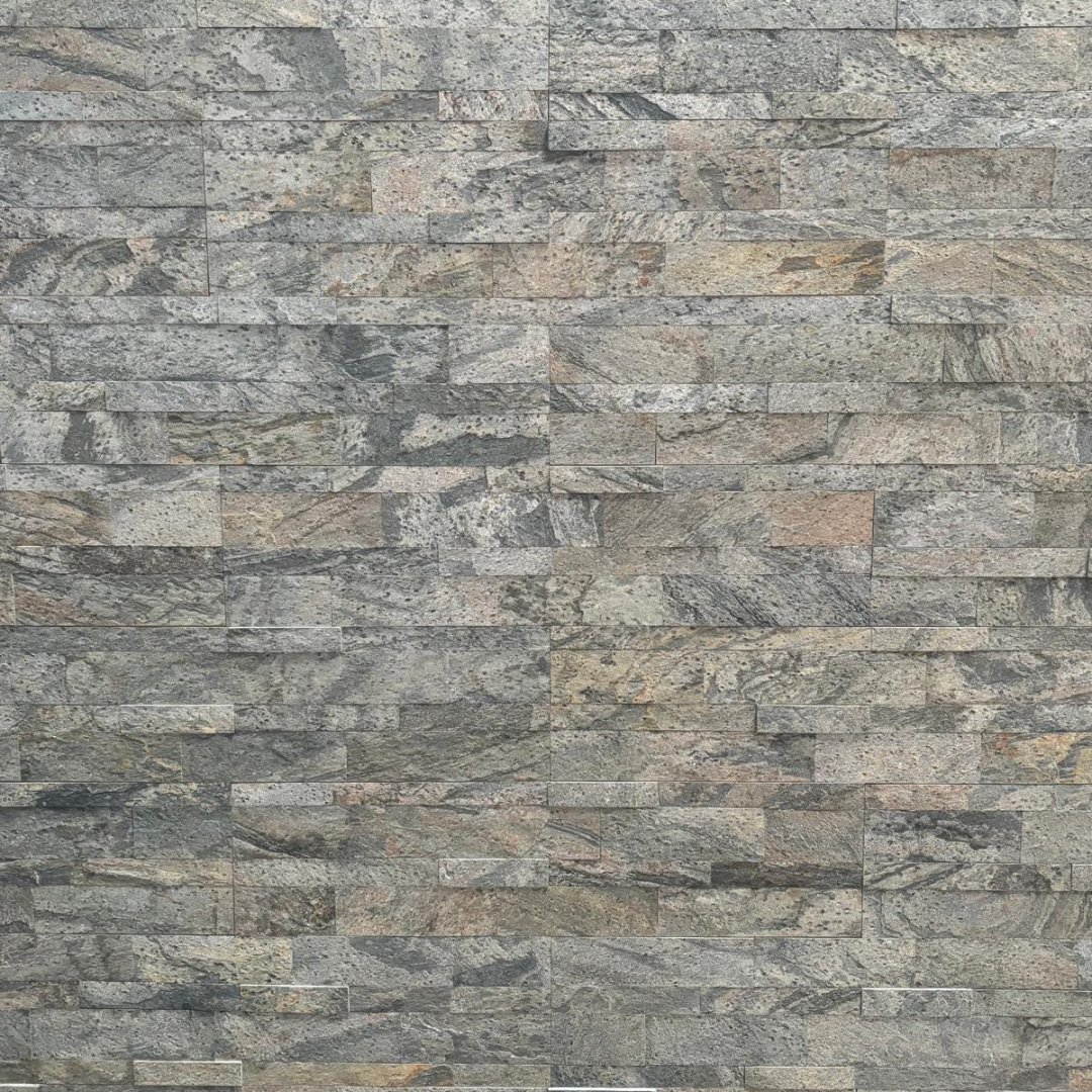 BRUSSELS ZINC Quartz Natural Stone Peel & Stick 15 x 60 cm