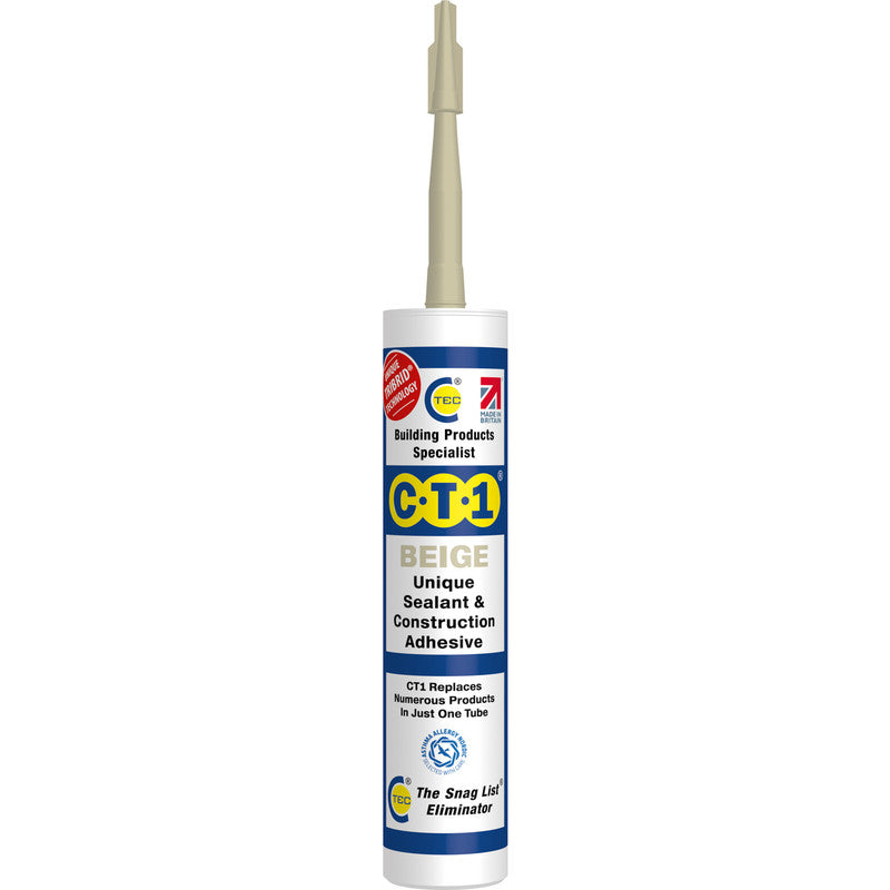 CT1 Adhesive &amp; Sealant 290ml Beige