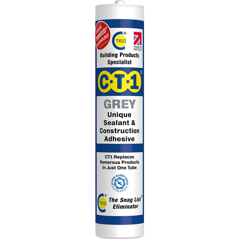 CT1 Adhesive & Sealant 290ml Grey
