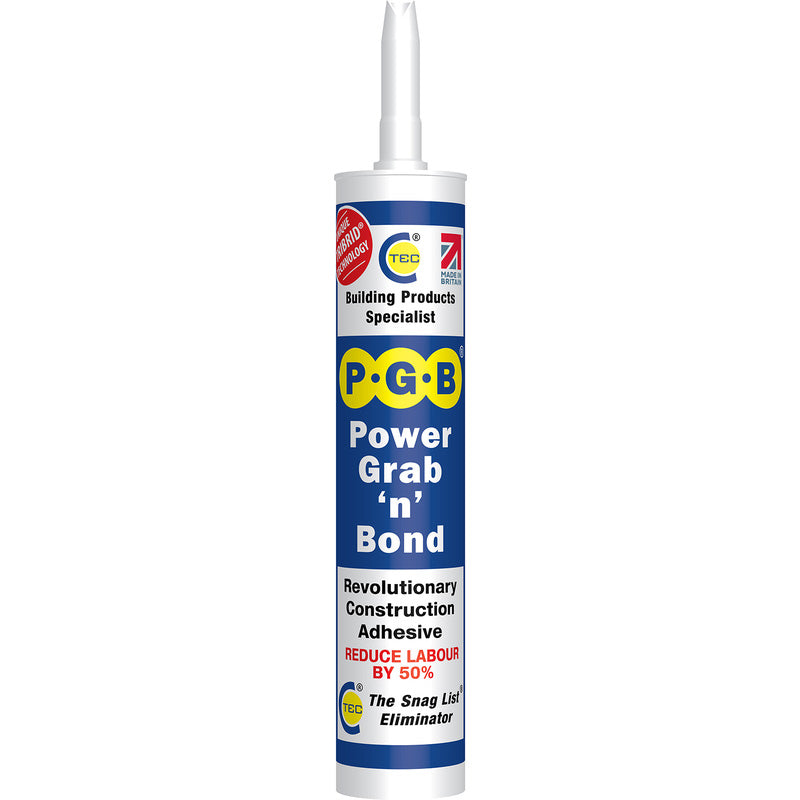 C-Tec Power Grab n Bond Construction Adhesive 290ml