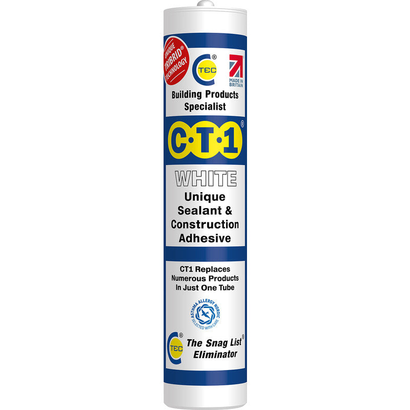 CT1 Adhesive &amp; Sealant 290ml White