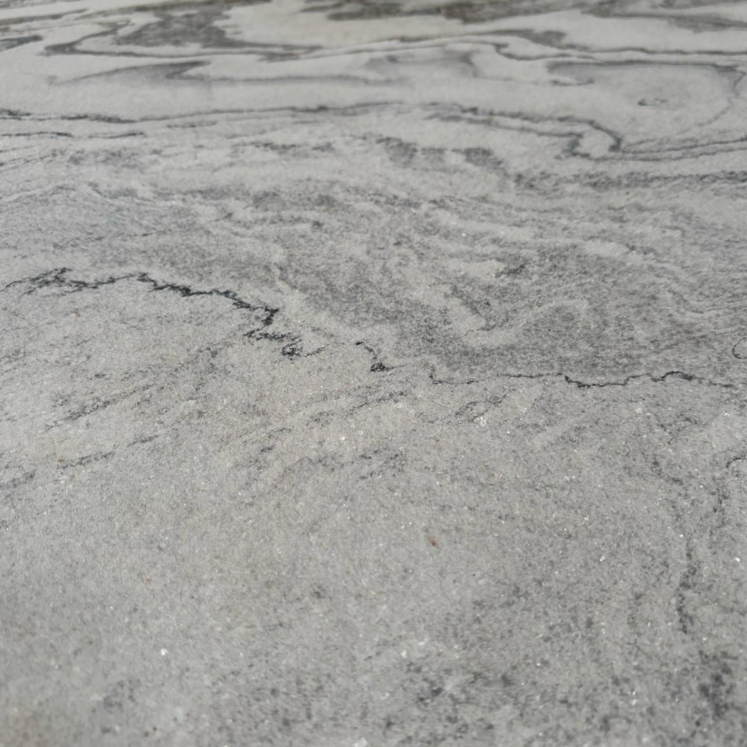 SATVARIO WHITE Large format natural stone veneer sheet - 122 x 300 x 0.2 cm