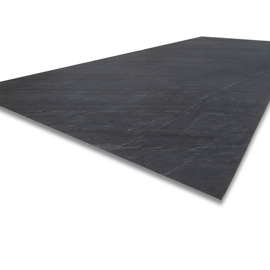 HONG KONG METAL NERO Large format natural stone veneer sheet - 122 x 300 x 0.2 cm