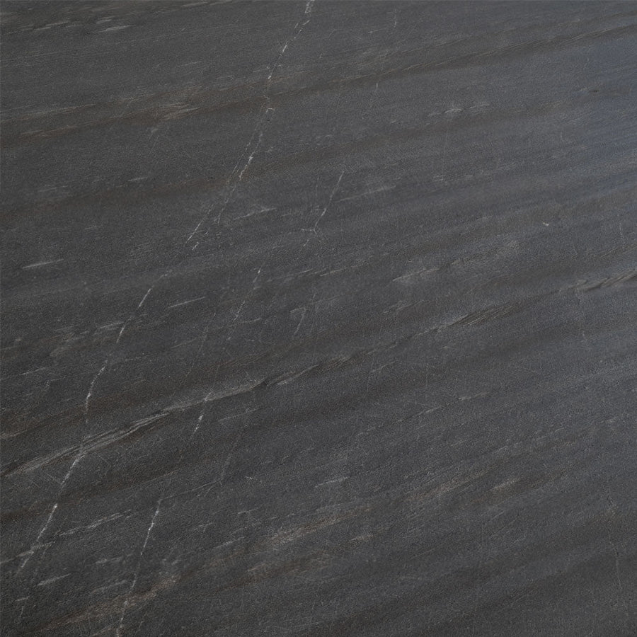 HONG KONG METAL NERO Large format natural stone veneer sheet - 122 x 300 x 0.2 cm