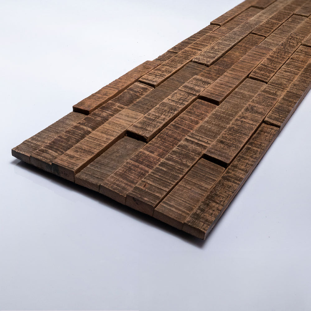 LINEAR ANTIQUE WOOD Trepanel - Sample