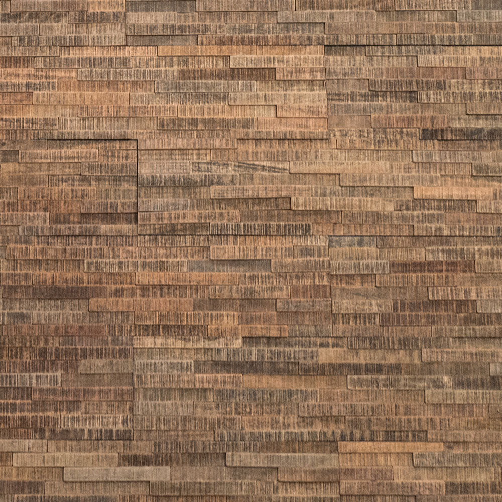 LINEAR ANTIQUE WOOD Trepanel - Sample