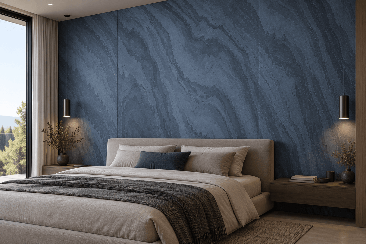 MOSCOW SESAME BLACK - 122 x 244 cm