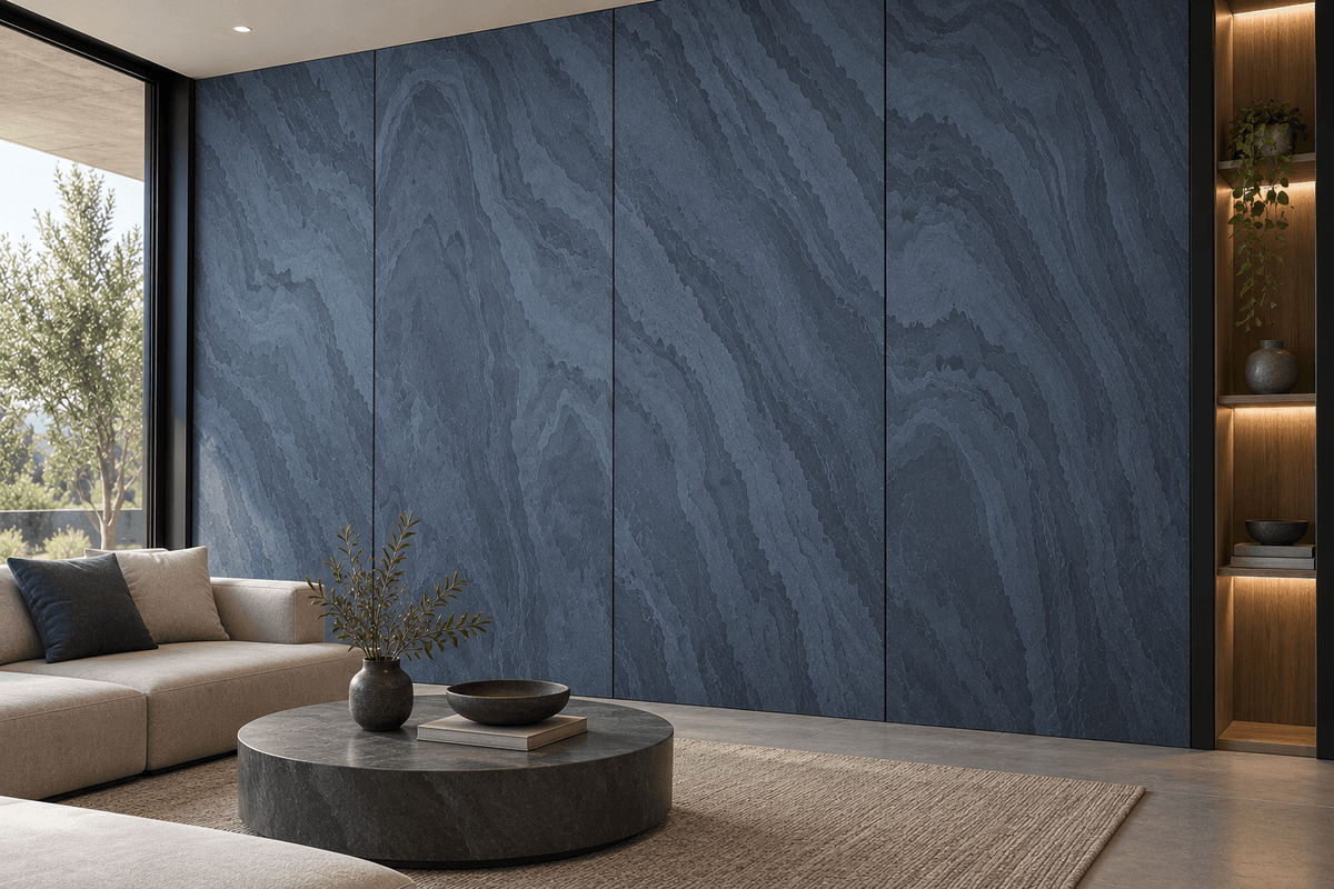 MOSCOW SESAME BLACK - 122 x 244 cm