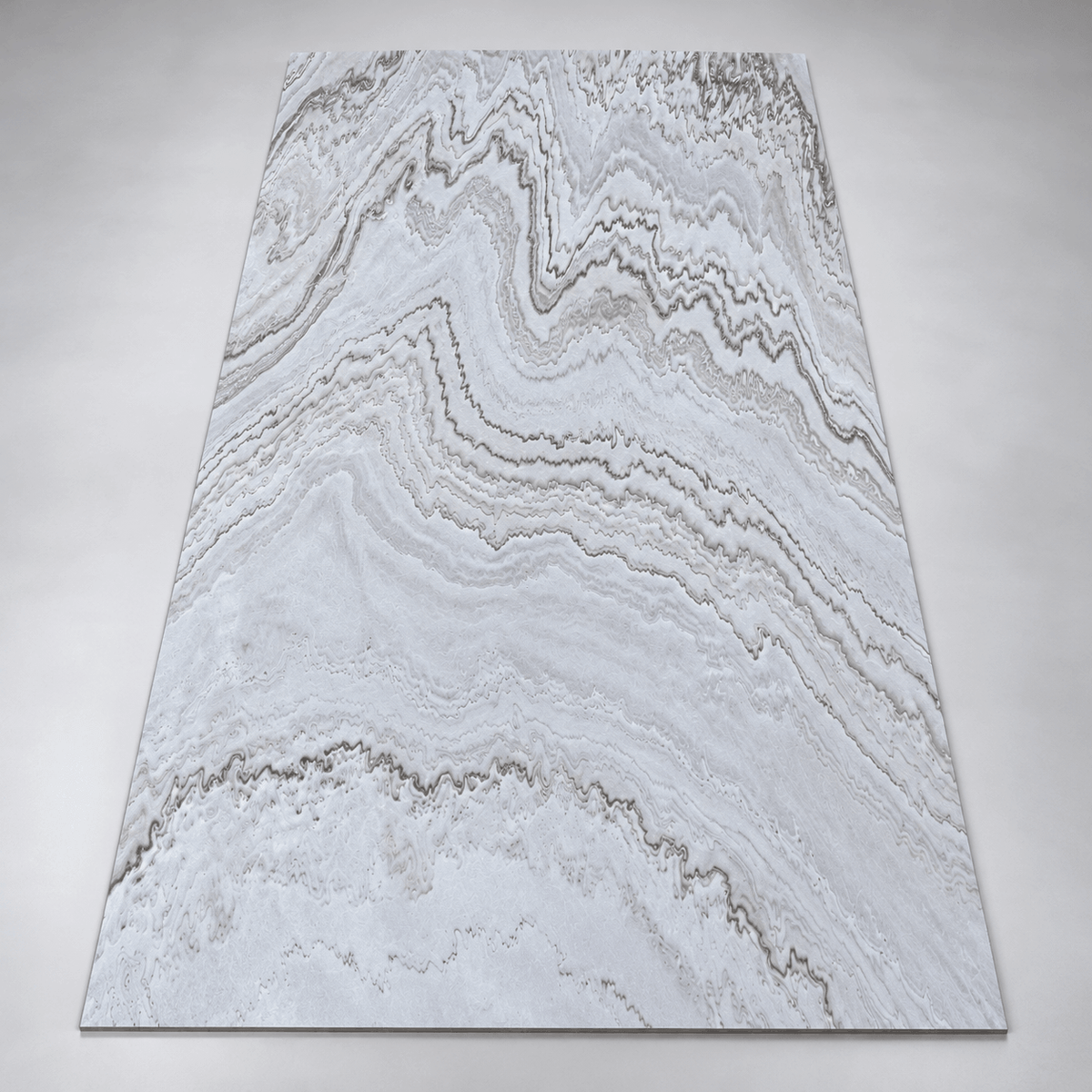 SATVARIO WHITE flexible stone veneer laminate - 122 x 244 x 0.2 cm 