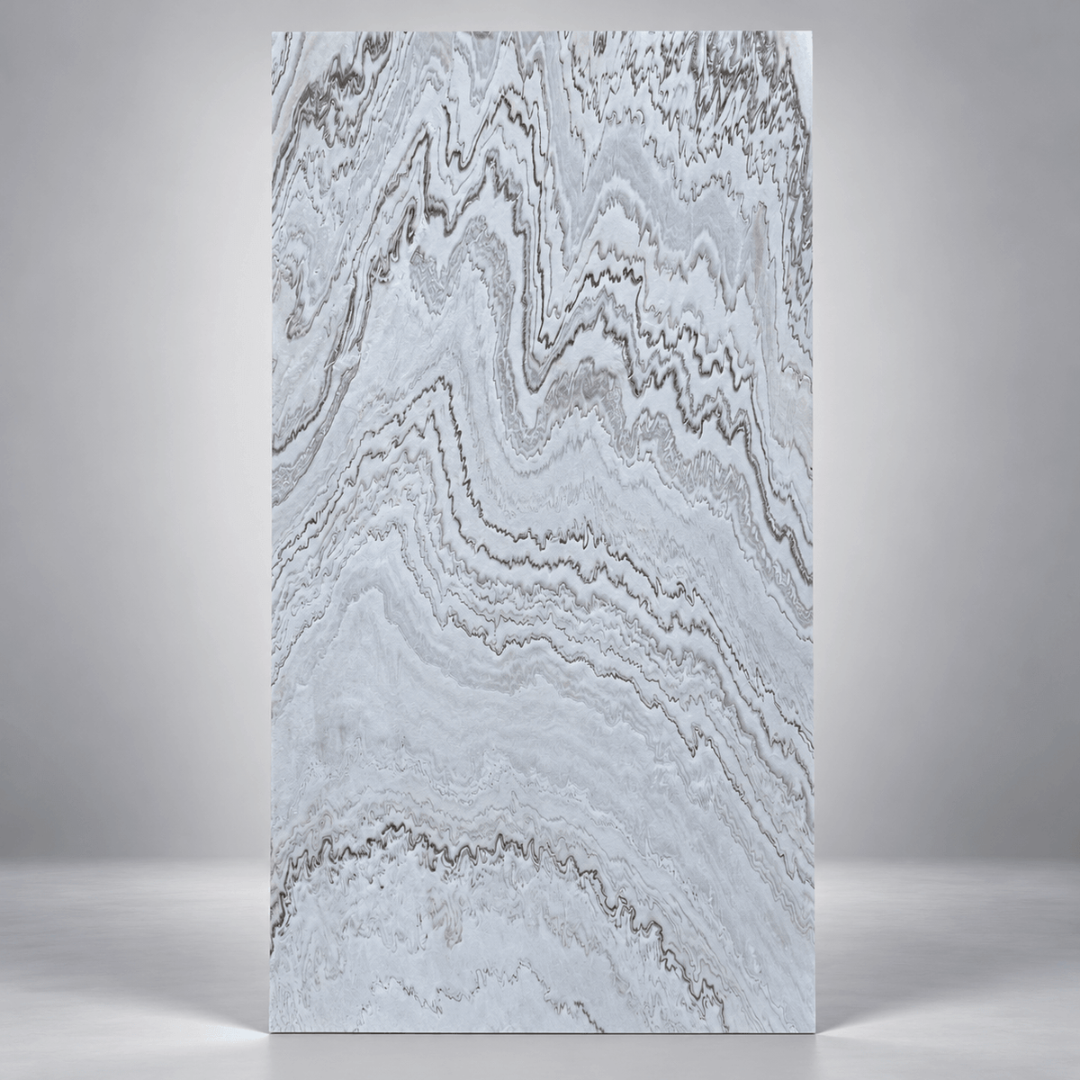 SATVARIO WHITE flexible stone veneer laminate - 122 x 244 x 0.2 cm 