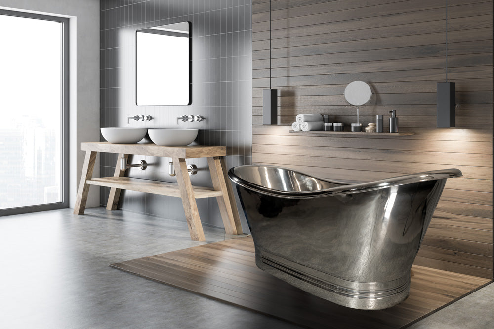 Exclusive Nickel Bathtub
