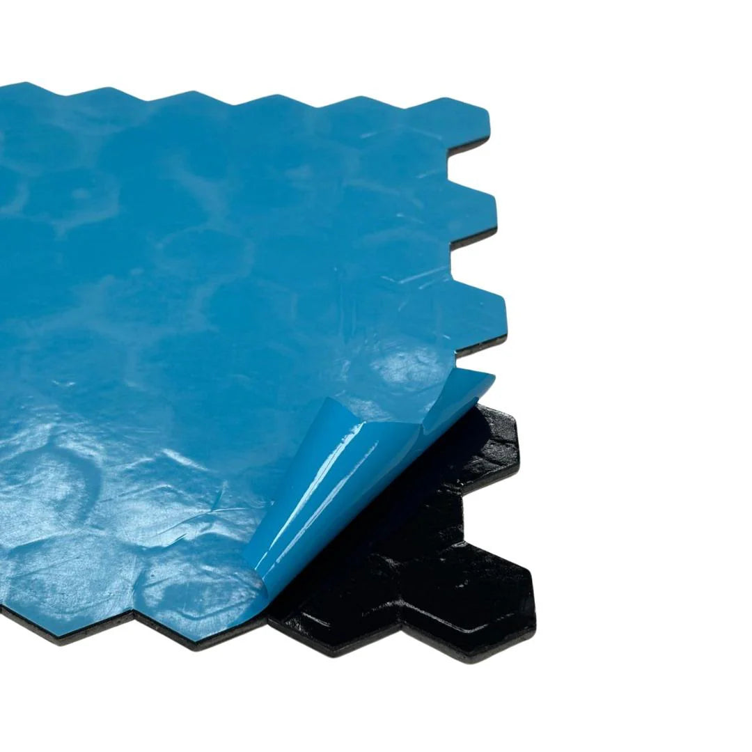 STEEL BRUSHED HEXAGON