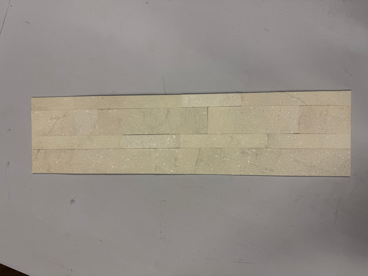 WHITE MARBLE Marble Peel & Stick Tile - 15 x 60cm