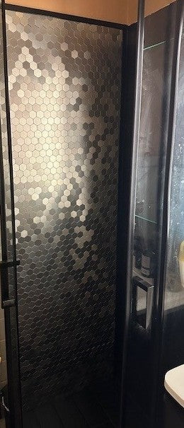 STEEL BRUSHED HEXAGON