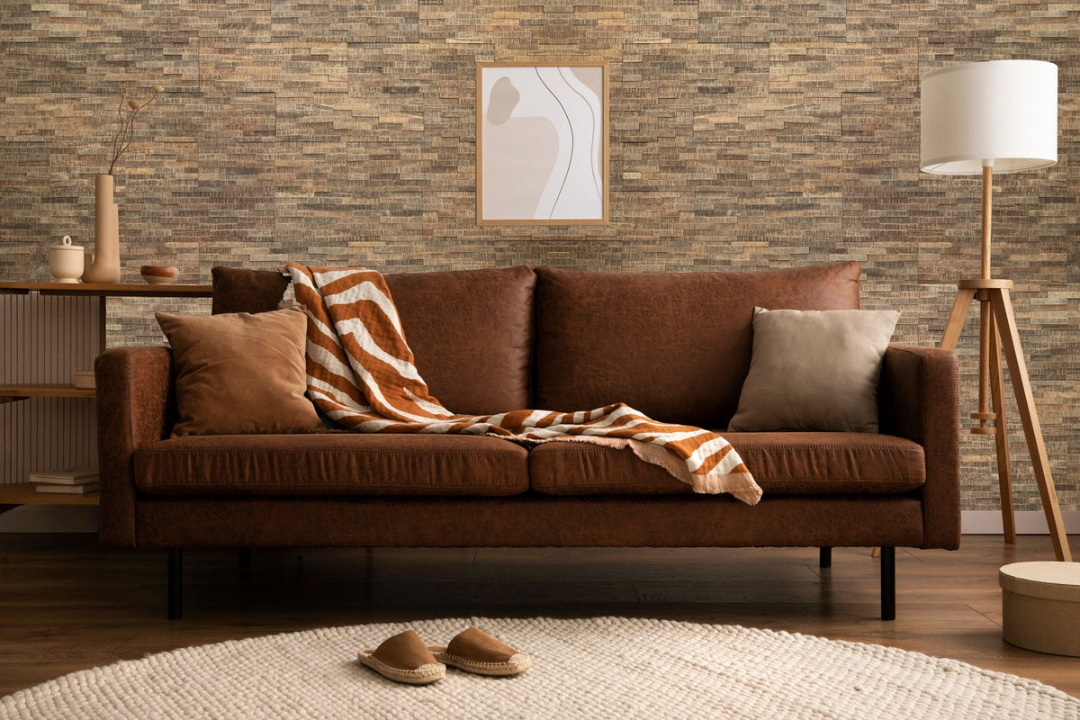 LINEAR ANTIQUE WOOD Trepanel - Sample